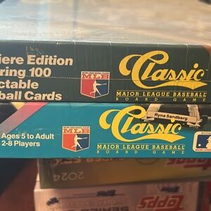 Classic Baseball Game 1987 and 1989